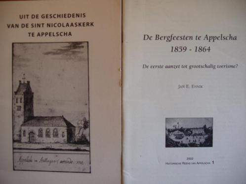 Drie dunne boekjes over Appelscha., Boeken, Geschiedenis | Stad en Regio, Zo goed als nieuw, 20e eeuw of later, Ophalen of Verzenden