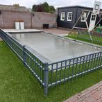 IJzeren Hekwerk - 22.4 Meter Totaal, Tuin en Terras, Tuinhekken en Hekwerk, Ophalen, Gebruikt, IJzer, Spijlenhekwerk