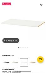 Ikea komplement planken 100x58, Ophalen, 100 tot 150 cm, Zo goed als nieuw, Minder dan 100 cm