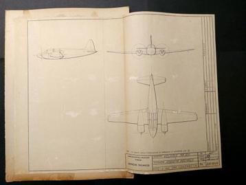 Blue print van een Aeronautica Macchi MB.320 (N89) beschikbaar voor biedingen
