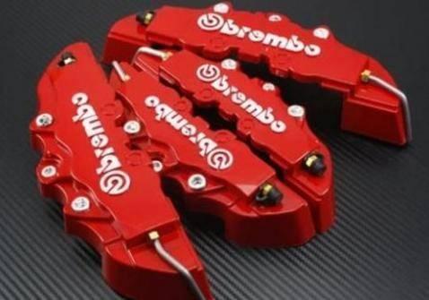 Brembo remklauw covers brake rem cover ROOD *4 stuks*, Auto diversen, Tuning en Styling, Ophalen of Verzenden