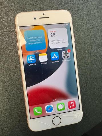 iPhone 7 128GB - Barst in scherm beschikbaar voor biedingen