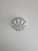 Moderne Plafondlamp met Kristallen, Ophalen, Zo goed als nieuw, Modern