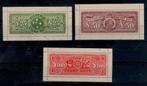 C136) 1879 Victoria 3x stamp Duty oa 100 pound MNH geen gar, Postzegels en Munten, Postzegels | Oceanië, Verzenden, Postfris