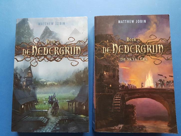 de Nedergrim 1+2 - Matthew Jobin, Boeken, Kinderboeken | Jeugd | 10 tot 12 jaar, Gelezen, Verzenden