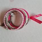Pink Ribbon armband. Onbeschadigd, Ophalen of Verzenden, Roze, Zo goed als nieuw