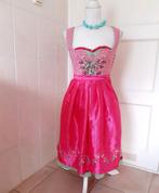 Prachtige Stockerpoint dirndl met satijnen schort, Verzenden, Zo goed als nieuw, Blauw, Overige typen