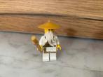 Lego Ninjago Sensei Wu Minifiguur, Ophalen of Verzenden, Gebruikt, Lego