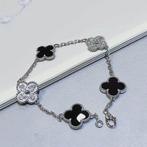 Van Cleef & Arpels Armband Zilver/Diamant, Sieraden, Tassen en Uiterlijk, Armbanden, Ophalen of Verzenden, Nieuw, Zilver, Met edelsteen