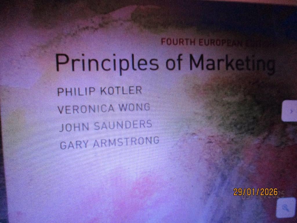 Principles of marketing 9780273684565 #, Boeken, Ophalen of Verzenden, Beta, Gelezen, HBO