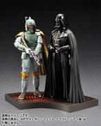 Kotobukiya Star Wars Boba Fett & Darth Vader Cloud City 1/10, Verzamelen, Poppetjes en Figuurtjes, Ophalen, Zo goed als nieuw