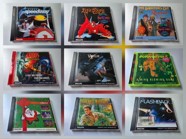 Diverse cd-i games - mooie staat, Spelcomputers en Games, Games | Overige, Zo goed als nieuw, 1 speler, Ophalen of Verzenden