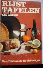 Rijsttafelen Lia Warani 10e druk 1976, Boeken, Kookboeken, Azië en Oosters, Zo goed als nieuw, Lia Warani, Tapas, Hapjes en Dim Sum