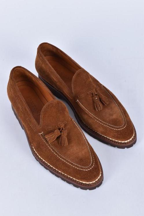SALE! Nieuw €1198 Bontoni loafers maat 42, Kleding | Heren, Schoenen, Nieuw, Loafers, Bruin, Ophalen of Verzenden