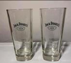 2 Grote Jack Daniel’s glazen met verzwaarde bodem. H. 15 cm., Ophalen of Verzenden, Zo goed als nieuw, Borrel- of Shotglas