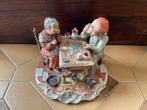Vintage Capodimonte “ Ermete “ beeld, Antiek en Kunst, Antiek | Porselein, Ophalen of Verzenden