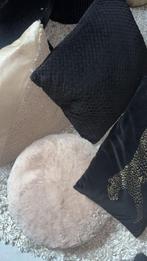 Sierkussen 4 stuks, Huis en Inrichting, Woonaccessoires | Kussens, Ophalen, Gebruikt, Vierkant