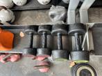 Dumbells 2 x 5 en 2 x 7 kg gewichten dumbell, Dumbbell, Gewichten, Ophalen of Verzenden, 2 x 5 en 2 x 7 kg