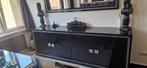 ZGAN - Hoogglans zwart - Dressoir  - Met steentjes - GROOT, Huis en Inrichting, Ophalen, Met deur(en), Zo goed als nieuw, 200 cm of meer