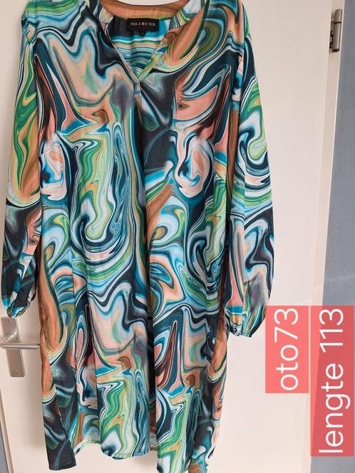 Kleurig tuniek/jurk van No 1 by ox grote maat, Kleding | Dames, Grote Maten, Zo goed als nieuw, Jurk, Overige kleuren, Ophalen of Verzenden