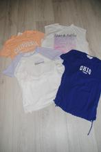 4 T-shirts H&M ZGAN, mt. 170, Meisje, H&M, Ophalen of Verzenden, Zo goed als nieuw