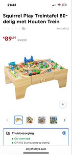 Treintafel treinset - Compleet met trein en accessoires, Ophalen, Zo goed als nieuw