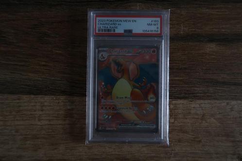 Charizard 151 EX ultra rare #183 PSA8, Hobby en Vrije tijd, Verzamelkaartspellen | Pokémon, Nieuw, Losse kaart, Ophalen of Verzenden