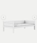 Lifetime bed whitewash 90 x 200, Ophalen, 85 tot 100 cm, Zo goed als nieuw, Lattenbodem