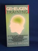 Geheugentraining - Mark E. Brown, Boeken, Ophalen of Verzenden, Zo goed als nieuw