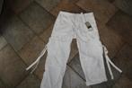 JC Rags vlotte witte broek mt 31/34 KOOPJE, Maat 38/40 (M), ., Wit, Nieuw