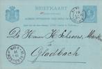 Nederland – Kleinrondstempel Almelo – gebruikt – G27, Ophalen of Verzenden, Briefkaart