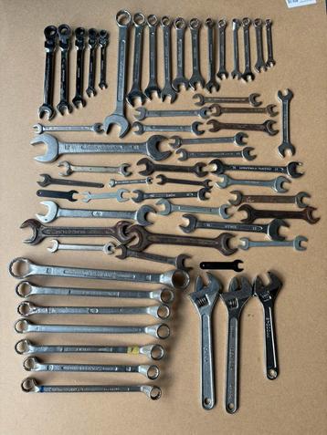 Steeksleutels ringsleutels gereedschap beschikbaar voor biedingen