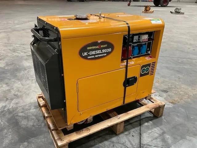 Aggregaat/generator 9500w 11,9kva Silent nieuw gratis bezorg, Doe-het-zelf en Verbouw, Aggregaten, Nieuw, Dieselolie, 10 tot 30 kVA