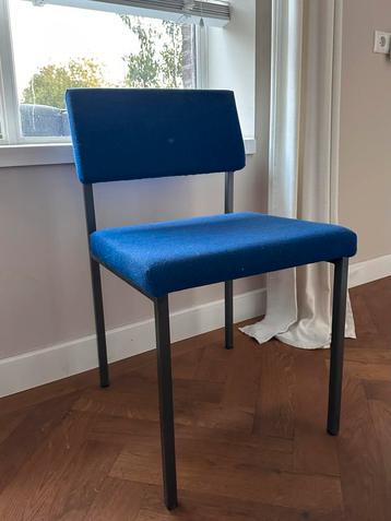 6 Blauwe Design Eetstoelen - Minimalistisch beschikbaar voor biedingen