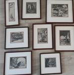 Jeanne Bieruma Oosting (1898-1994) - 7 etsen, Antiek en Kunst, Kunst | Etsen en Gravures, Ophalen of Verzenden