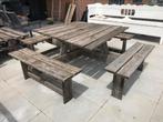 Picknicktafel, Ophalen, Gebruikt, Rechthoekig