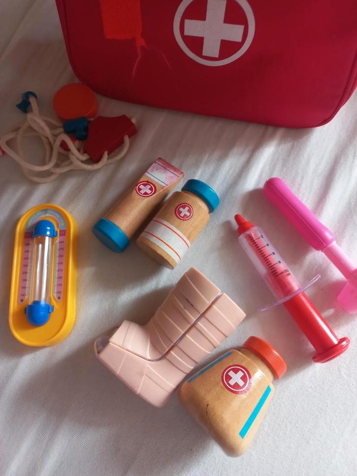 Dokter speelset, Kinderen en Baby's, Speelgoed | Fisher-Price, Zo goed als nieuw, Speelset, Ophalen of Verzenden