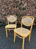 2 eetkamerstoelen thonet webbing RADAMSKO SETPRIJS, Ophalen, Twee, Overige kleuren, Hout