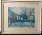 Gesigneerde Lithografie van maastricht door charles eyck, Antiek en Kunst, Kunst | Litho's en Zeefdrukken, Ophalen of Verzenden