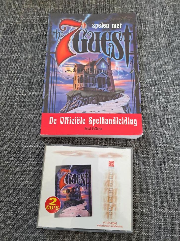 The 7th Guest PC CD-ROM + Handleiding, Spelcomputers en Games, Games | Pc, Gebruikt, Puzzel en Educatief, 1 speler, Vanaf 12 jaar