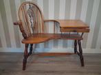 Oude schoolstoel, Huis en Inrichting, Ophalen, Gebruikt, Bruin, Vintage