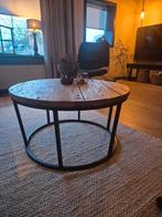 Doorleefde salontafel, Huis en Inrichting, Ophalen, 50 tot 100 cm, Rond, 50 tot 100 cm