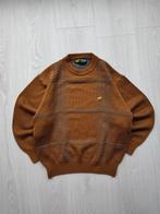 Vintage Japans Golden Bear Gebreide Trui M, Bruin, Maat 48/50 (M), ., Vintage