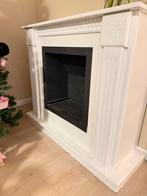 Witte Schouw - Sfeervolle Haardombouw, Huis en Inrichting, Haarden, Ophalen, Zo goed als nieuw, Vrijstaande haard, Overige soorten