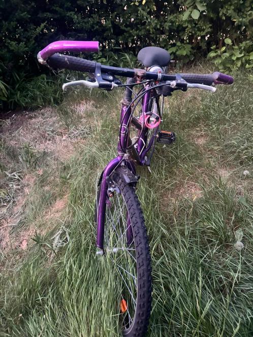Damesfiets, Fietsen en Brommers, Fietsen | Crossfietsen en BMX, Zo goed als nieuw, 24 inch of meer, Staal, Ophalen
