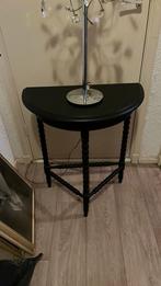 Leuk bijzet tafel, Huis en Inrichting, Tafels | Bijzettafels, Ophalen of Verzenden, Zo goed als nieuw, Rond