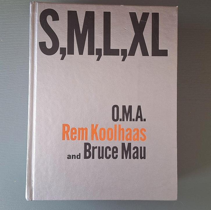 S,M,L,XL Rem Koolhaas - 2e druk 1995, Boeken, Kunst en Cultuur | Architectuur, Ophalen of Verzenden