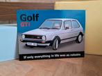 Golf GTI Metalen Wandbord, Antiek en Kunst, Ophalen of Verzenden