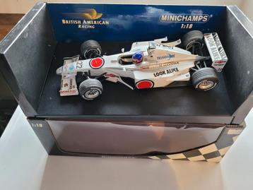 Minichamps BAR HONDA 02 J.Villeneuve 1/18 beschikbaar voor biedingen
