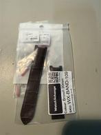 20 mm bruine leren band geschikt voor Cartier Pasha horloge, Ophalen of Verzenden, Nieuw, Bruin, Zilver